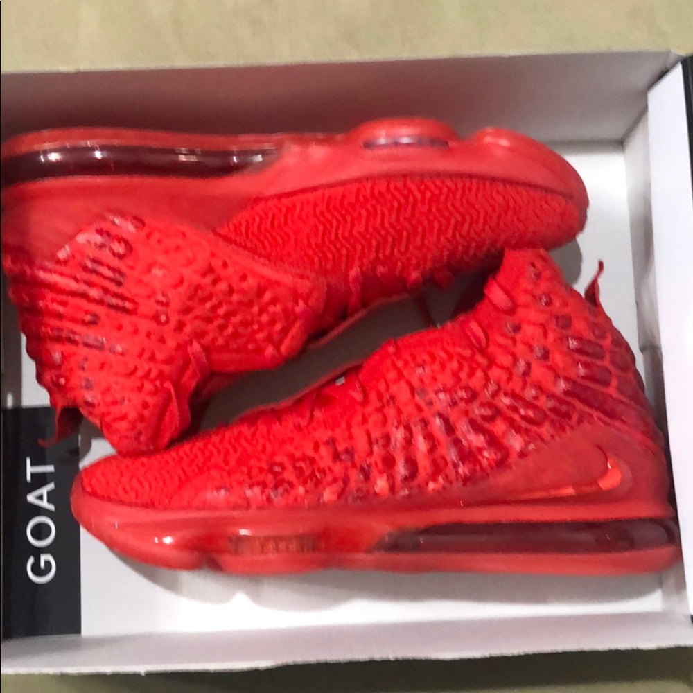 LeBron 17 red carpet